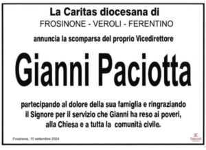 Manifesto ricordo Gianni Paciotta